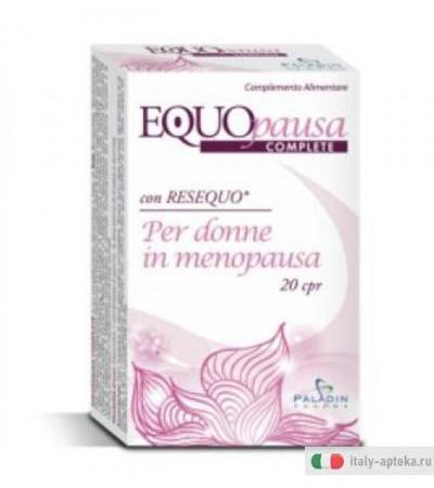 Equopausa Complete complete per donne in menopausa 20 compresse