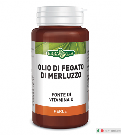 Erba Vita Olio di Fegato di Merluzzo 100 perle