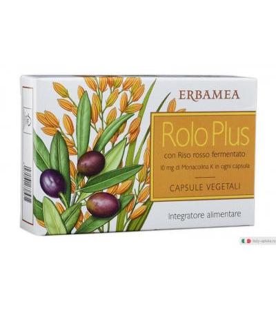 Erbamea Rolo Plus Con Riso Rosso Fermentato Colesterolo 24 Capsule
