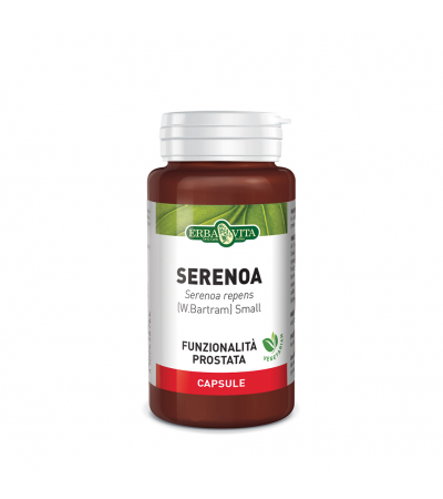 Erbavita Serenoa integratore alimentare utile per le vie urinarie 60 capsule