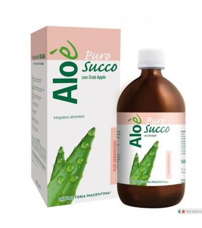 Erboristeria Magentina Aloe Puro Succo Arborescens 500ml
