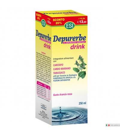 Esi Depurerbe drink depurativo vegetale 250ml gusto arancia rossa