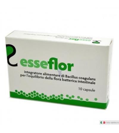 Esseflor Integratore Alimentare Riequilibrio Intestinale 10 capsule