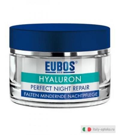Eubos Hyaluron Perfect Night Repair crema notte multi-attiva antirughe 50ml