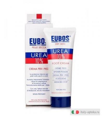 Eubos Urea 10% Crema Piedi per pelli secche 100ml