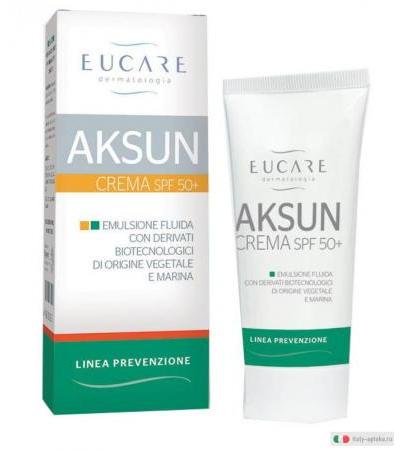 Eucare Aksun Linea Prevenzione Crema SPF 50+ 50ml