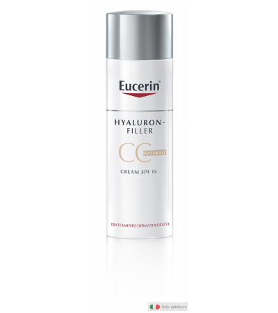 Eucerin Hyaluron-Filler CC Cream Naturale anti-età 50ml