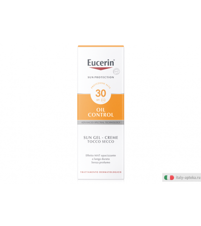Eucerin Sun Oil Control SPF30 tocco secco viso 50ml