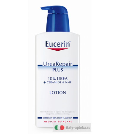 Eucerin UreaRepair PlUS 10% Urea+Ceramidi & NMF Emulsione intensiva 400ml