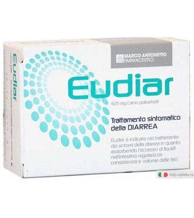 Eudiar trattamento sintomatico della diarrea 24 compresse