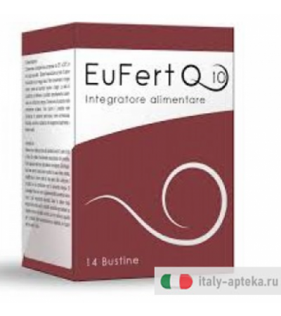 Eufert Q10 Integratore Alimentare per il Varicocele 14 bustine