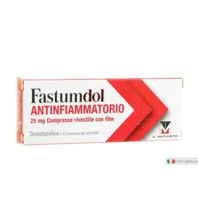 Fastumdol Antinfiammatorio 25 mg 10 compresse