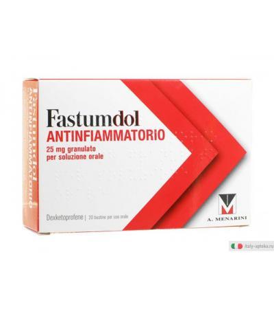 Fastumdol Antinfiammatorio 25 mg 20 bustine