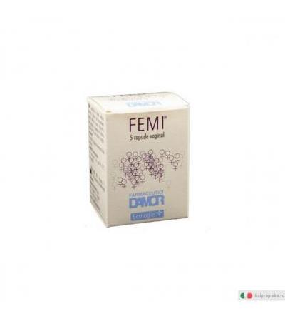 FEMI Ripristino della flora batterica vaginale 5 capsule vaginali