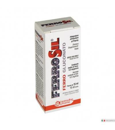 Ferrosil integratore alimentare a base di ferro 15ml