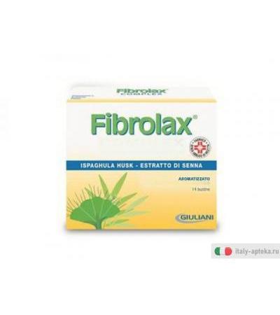 Fibrolax Stitichezza Occasionale 20 bustine effervescenti gusto arancia 5,5g