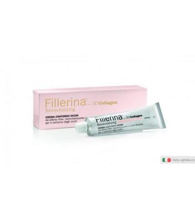 Fillerina Biorevitalizing con 3D Collagen Crema contorno occhi effetto filler Grado 3-Bio 15ml