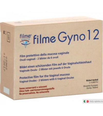 Filme Gyno 12 ovuli vaginali 12 pezzi