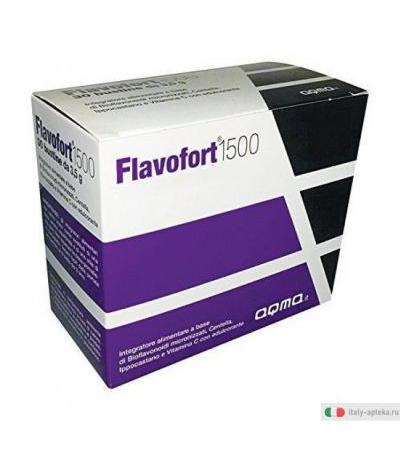 Flavofort 1500 integratore alimentare utile per il microcircolo 14 bustine