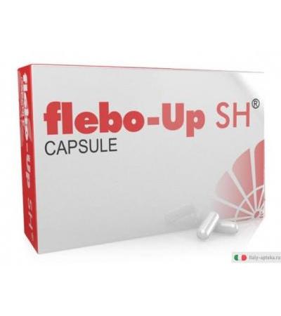 Flebo-Up Sh favorisce il sistema circolatorio, l'apparato linfatico e quello venoso 30 capsule