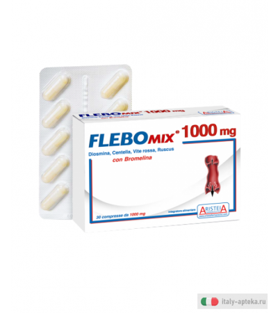 Flebomix 1000 integratore alimentare utile per il microcircolo 30 compresse