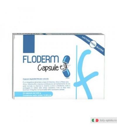 Floderm integratore alimentare utile per il benessere della pelle 24 capsule