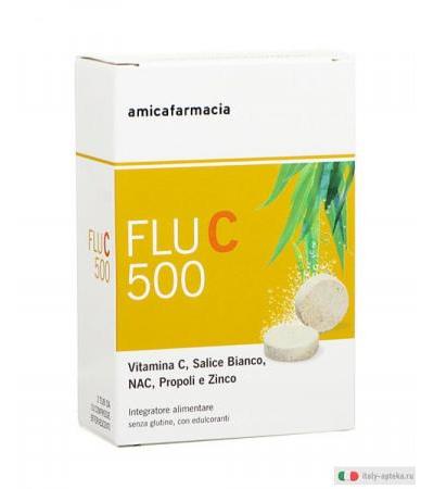 Flu C 500 vitamina C 20 compresse effervescenti