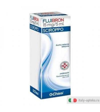 Fluibron Sciroppo 15 mg/5ml flacone 200ml
