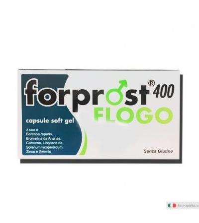 Forprost 400 Flogo Integratore Alimentare apparato Genitale Maschile 15 capsule Molli