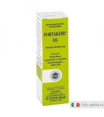 Fortakehl D5 Gocce Sanum soluzione per uso orale, cutaneo ed inalatorio 10 ml medicinale omeopatico