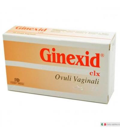 Ginexid Ovuli Vaginali per l'igiene intima femminile 10 pezzi