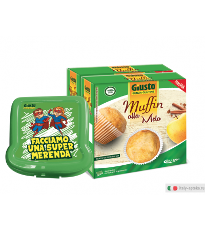 Giusto Muffin alla Mela senza glutine 400g SCADENZA 31/01/2019