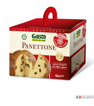 Giusto Panettone senza glutine 500g
