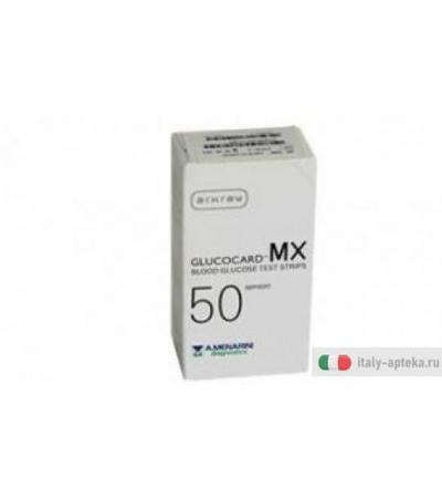 Glucocard mx blood glucose 50 strisce reattive