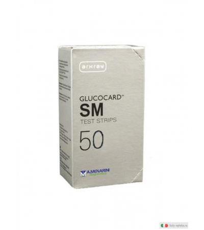 Glucocard SM strisce per la misurazione della glicemia 50 pezzi