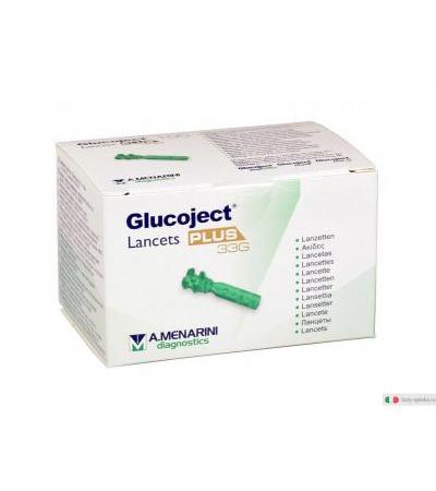 Glucoject Lancets Plus 33G 25 lancette monouso