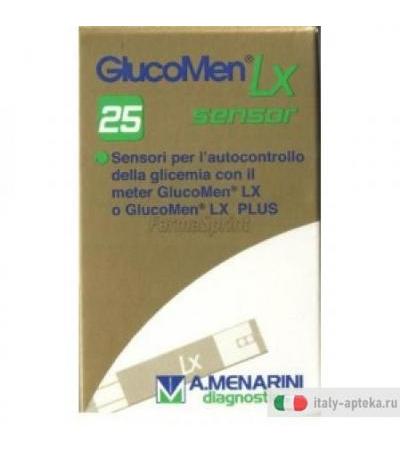 GlucoMen LX Sensor 25 strisce per la glicemia