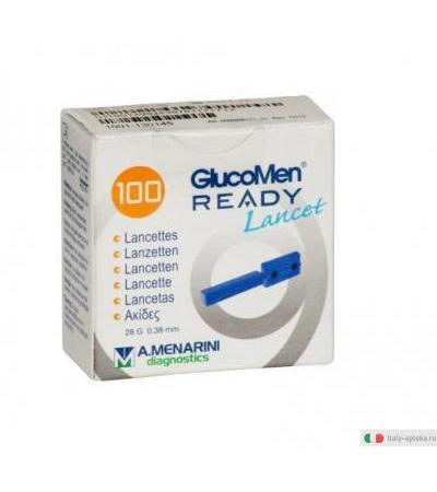 GlucoMen Ready 100 lancette 28G 0,36mm