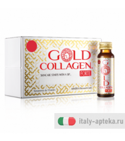 Gold Collagen Forte integratore antietà 10 flaconi