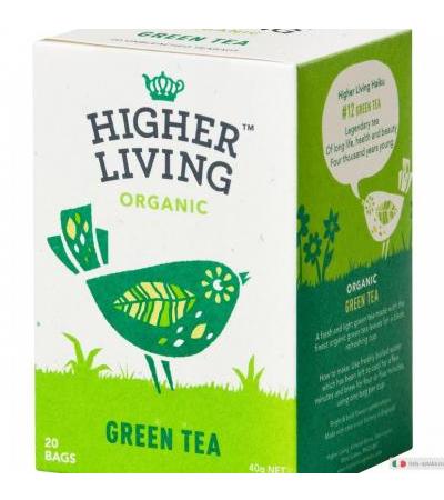 Green Tea infuso biologico di Thé Verde 20 filtri