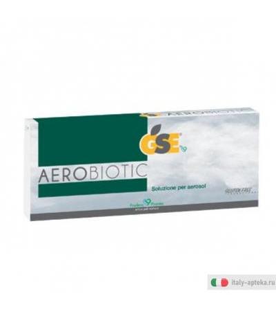 Gse Aerobiotic soluzione per aerosol 10 fiale monouso da 5ml