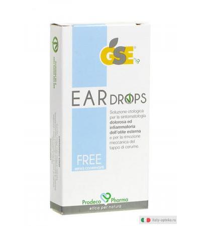 GSE Ear Drops soluzione otologica per otite esterna 10 pipette da 0,3 ml
