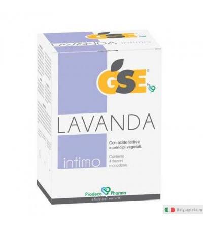 GSE Intimo Lavanda 4 flaconi monodose