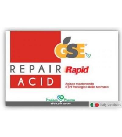 GSE Repair Rapid Acid Bruciore Gastrico e Reflusso 36 Compresse