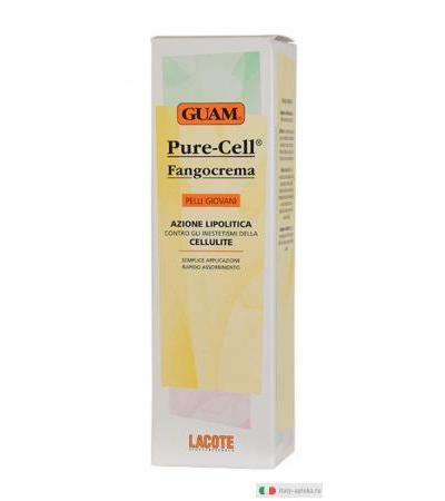 Guam Pure Cell Fangocrema per Pelli Giovani Anticellulite 150ml