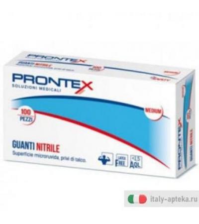 Guanto Prontex Nitrile senza polvere M 100 pezzi