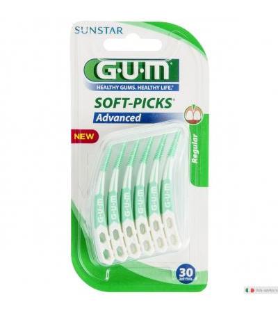 GUM Soft-Picks Advanced Regular 30 pezzi