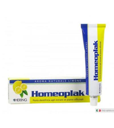 Homeoplak Pasta dentifricia al limone 75 ml