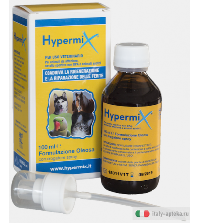 Hypermix rigenera e ripara le lesioni tessutali di ogni animale 100ml spray oleoso