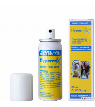 Hypermix rigenera e ripara le lesioni tessutali di ogni animale 30ml olio spray